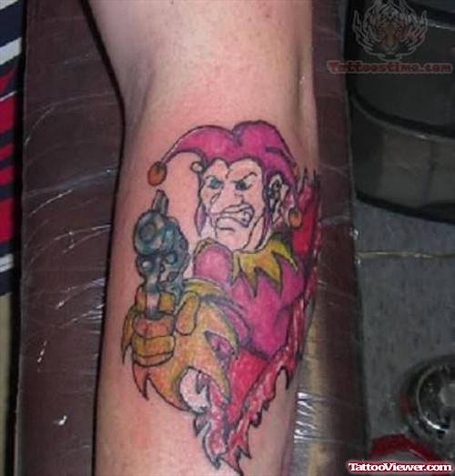 Gangster Joker Tattoo