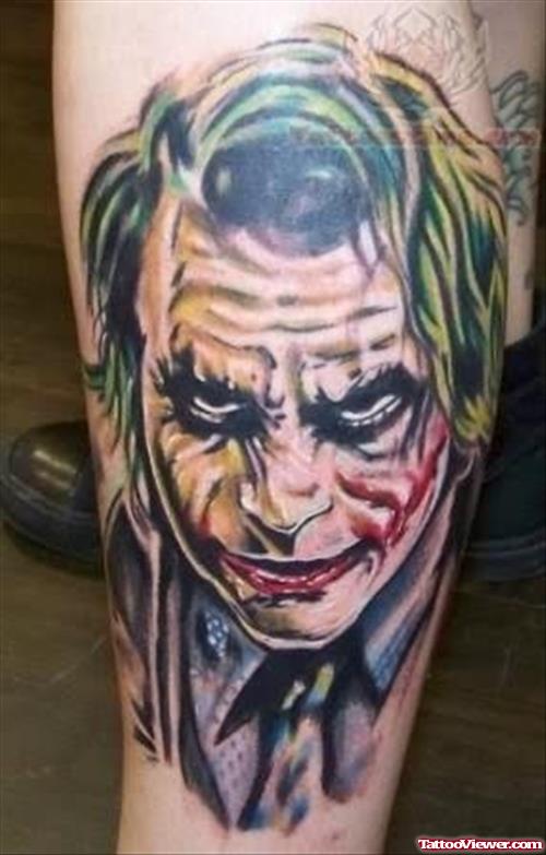Joker Faces Tattoos