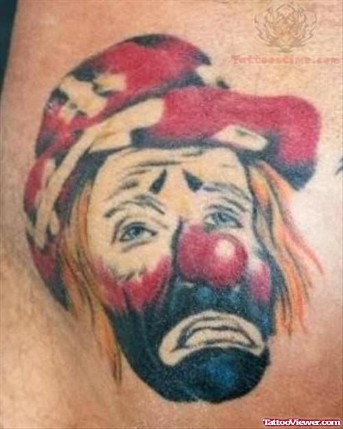 Sad Joker Tattoo