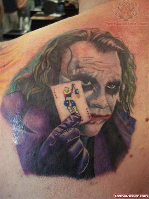 Gentle Joker Tattoo