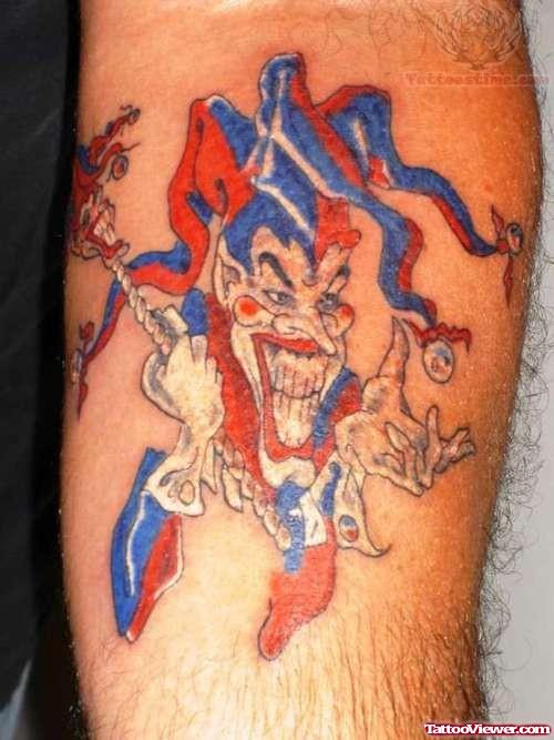 New Clown Tattoo