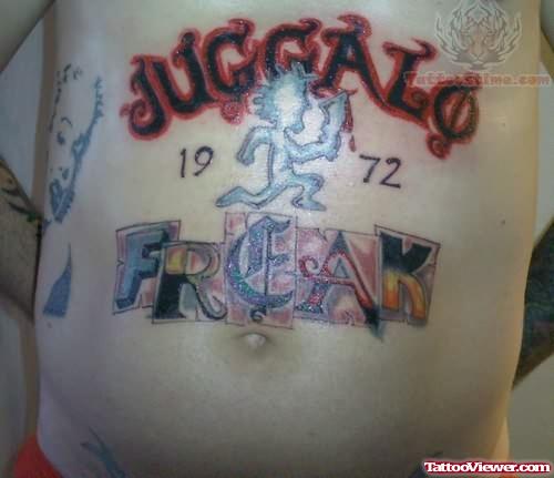 Juggalo Large Tattoo