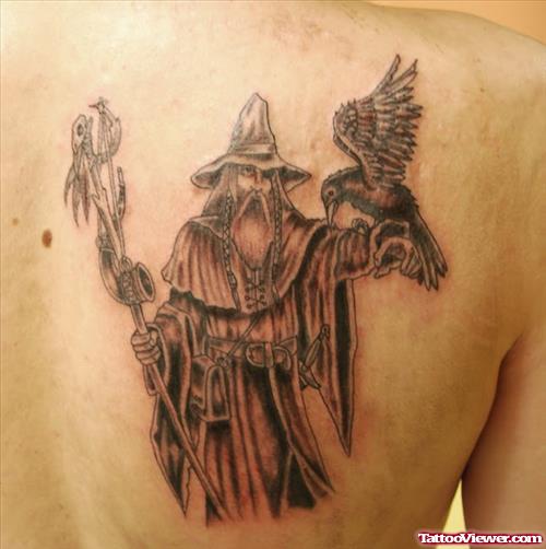 Viking Justice Tattoo On Back