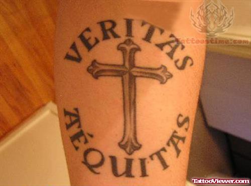 Veritas And Aequitas Tattoo