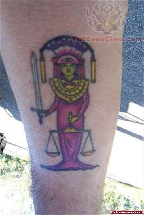 Miss Justice Tattoo