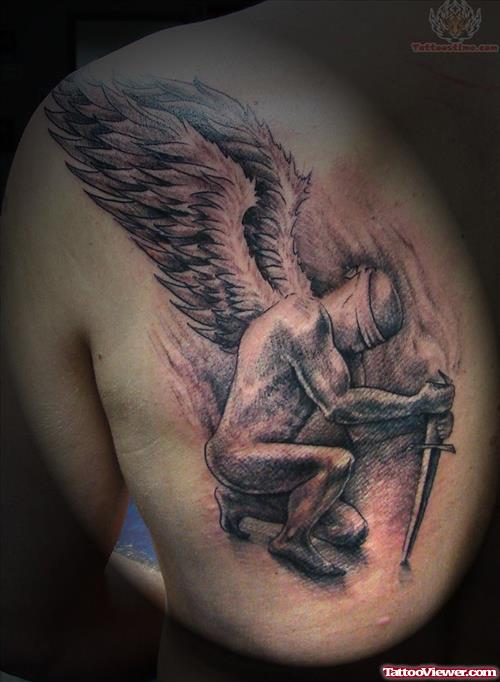 Justice Angel Tattoo