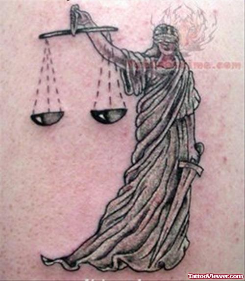 Best Justice Tattoo By Tattoostime