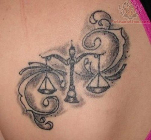 Justice Scales Tattoo By Tattoostime