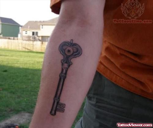 Key Tattoo For Arm