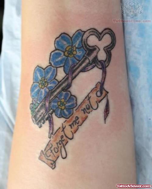 Love Key  Tattoo
