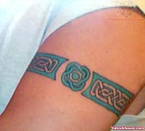 Celtic Knot Tattoos On Bicep