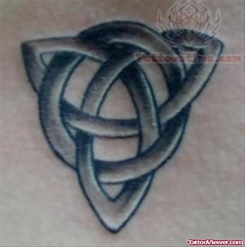 Triangle Knot Tattoo