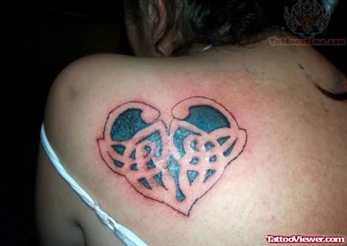 Celtic Knot Tattoos Designs On Back Shoulder