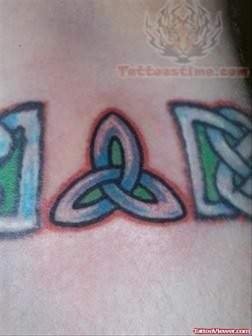 Stylish Knot Tattoo Art