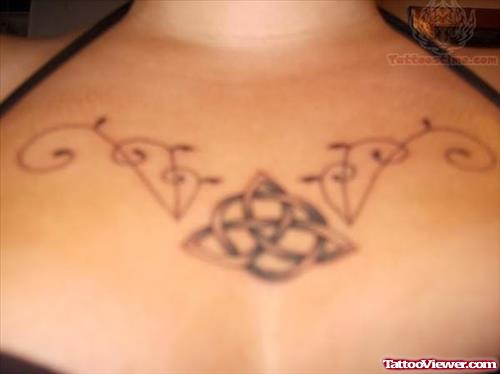 Knot Tattoo For Chest