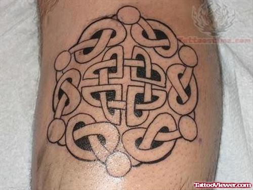 Stylish Knot Tattoo For Girls