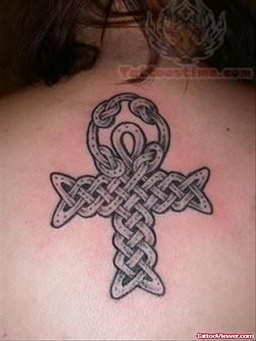 Beautiful Knot Tattoo On Back Body