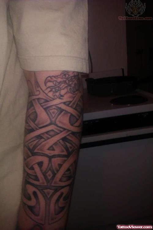 Celtic Knot Tattoo For Arm