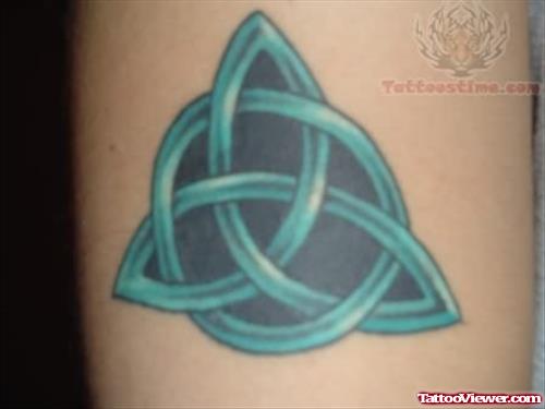 Blue Celtic Knot Tattoo Designs