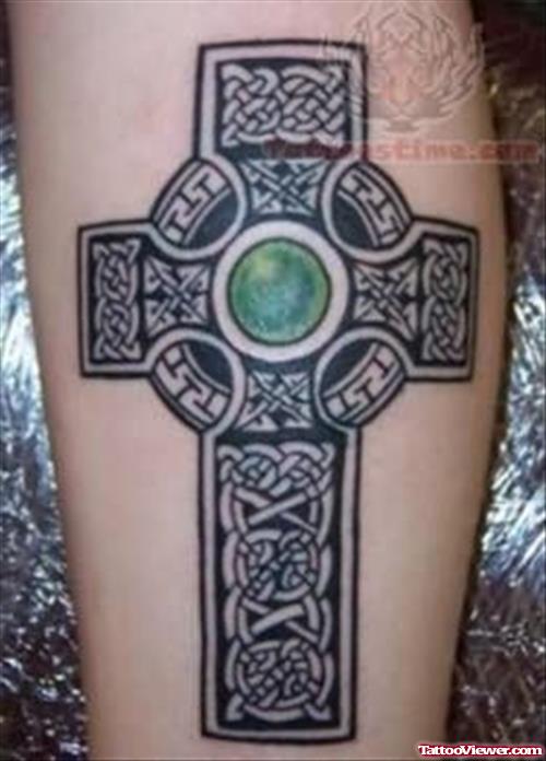 Celtic Knot Cross Tattoo