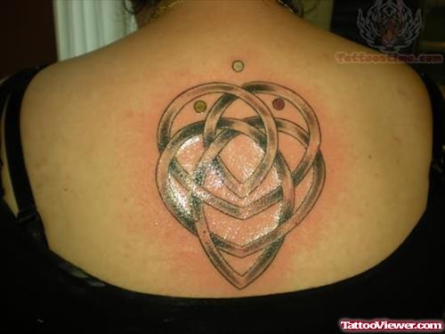 Celtic Love Knot Tattoo Design For Women