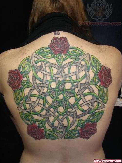 Celtic Knot Tattoo on Full Back