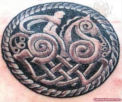 Amazing Knot Symbol Tattoo