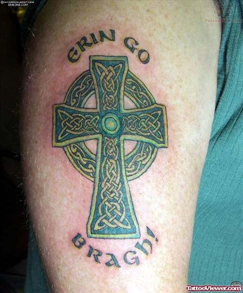 Celtic Cross Knot Tattoo
