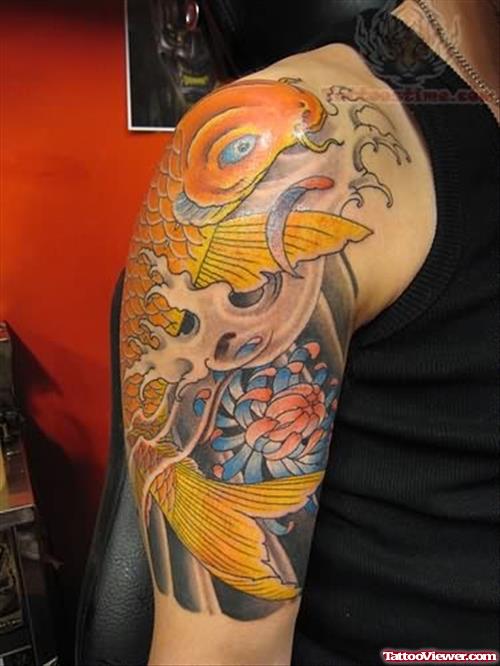 Famous Koi Fish Tattoo