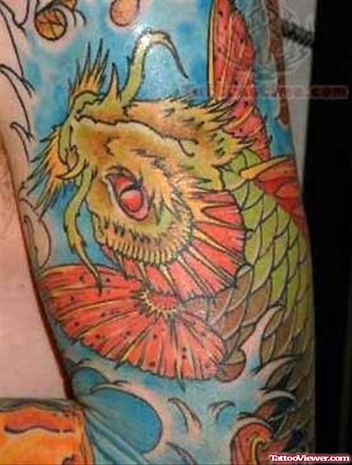 Dragon Koi Tattoo