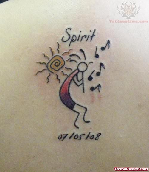 Kokopelli Spirit Tattoo