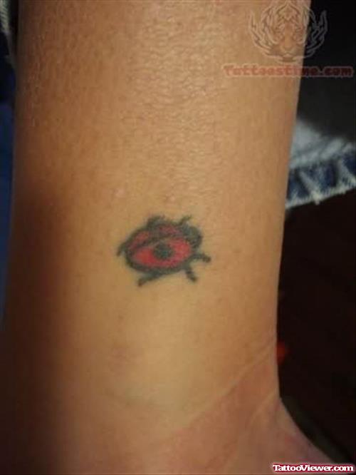 Ladybug Tattoo On Body