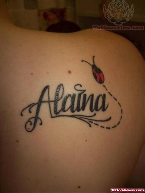 Alaina Ladybug Tattoo
