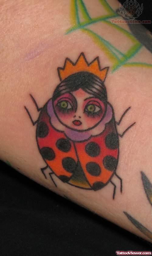 Ladybug Girl Tattoo