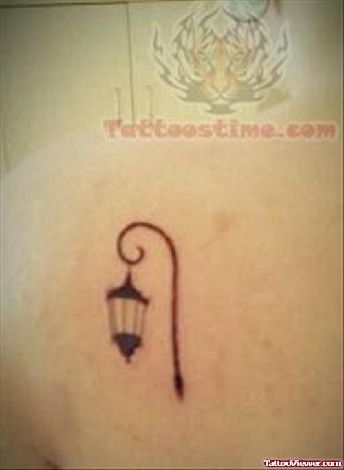 Small Lamp Tattoo