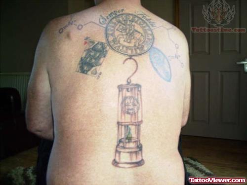 Pumpkin Lamp Tattoo