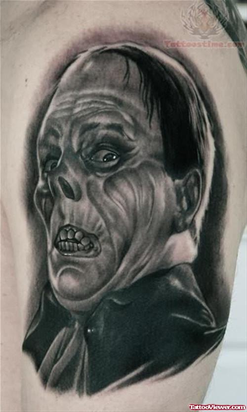 Latino Scary Man Tattoo