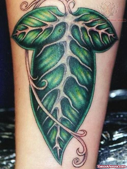 Big Leaves Tattoo