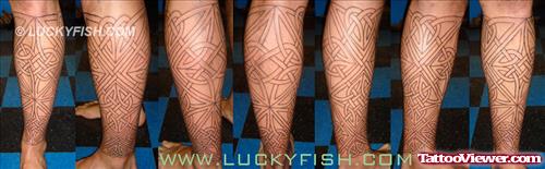 Celtic Leg Tattoo Designs