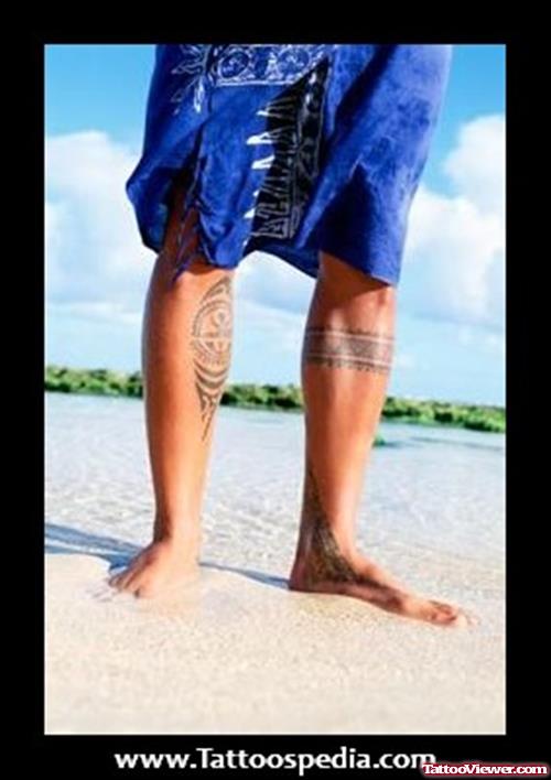 Both Leg Tattoos