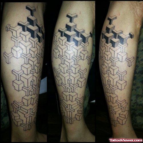 Picsart Leg Tattoo