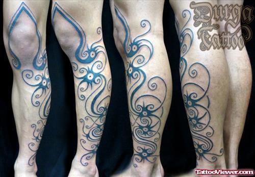 Leg Tattoos For Girls