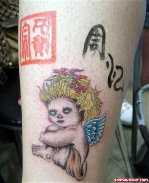 Infant Angel Tattoo