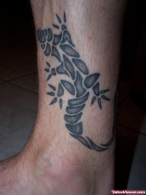 Fantastic Lizard Tattoo