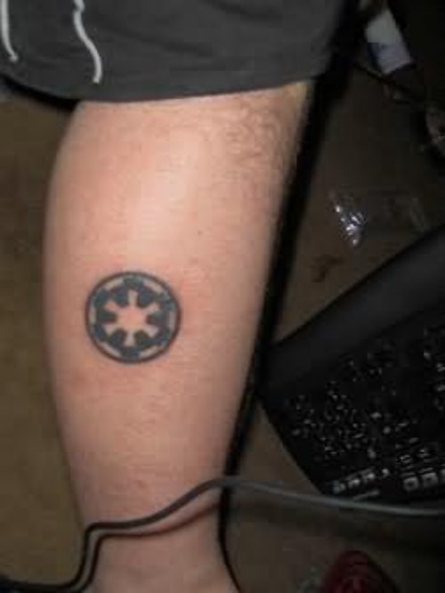 Symbol Tattoo For Leg