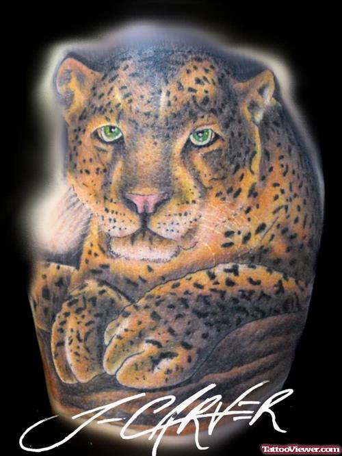 Extreme Leopard Tattoo
