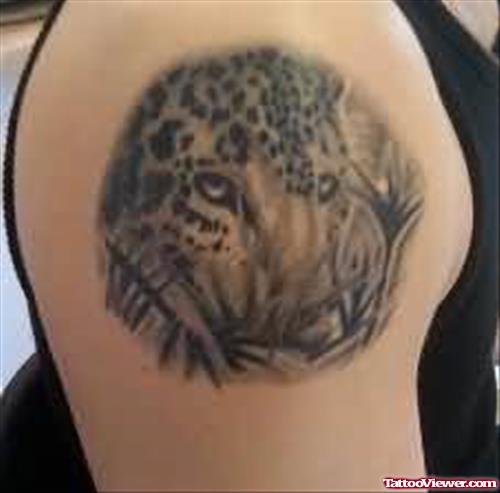 Leopard Tattoos On Shoulder
