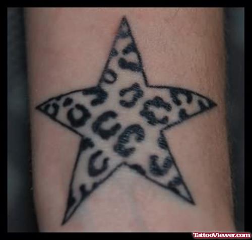 Leopard Star Tattoo
