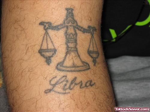 Libra Amazing Tattoo