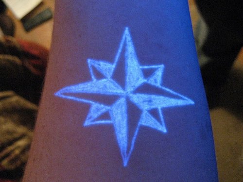 Nautical Star Light Tattoo